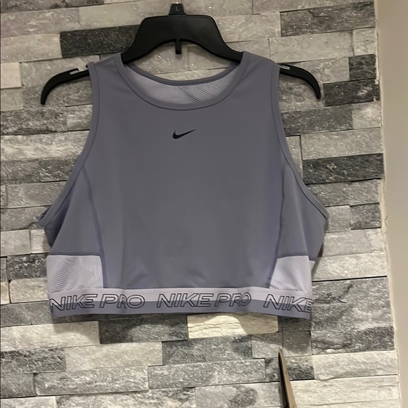Nike Tops - New!! Nike Pro women's crop bra top